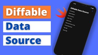 Diffable Data Source Swift 5 Xcode 12 TableView  iOS 2020 [upl. by Sloan]