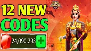 UPD⚠️RISE OF KINGDOMS CODES 2024  RISE OF KINGDOMS REDEEM CODES 2024  CODE ROK [upl. by Yrelle]