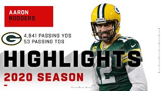 Aaron Rodgers Full Season Highlights  NFL 2020 [upl. by Scheer599]