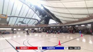 2024 Wheelchair Rugby National Championships  Quebec vs Alberta [upl. by Romelle723]