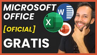 CÓMO DESCARGAR MICROSOFT OFFICE GRATIS OFICIAL 2024 [upl. by Haelam]