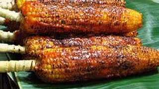 Resep Jagung Bakar Pedas Manis l recipes and how to make spicy roasted sweet corn [upl. by Anilosi969]