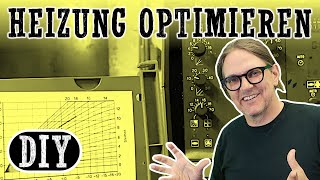 DIY  Heizung optimieren  Heizkosten sparen  ohne Kosten  durch Anpassung der Heizkurve [upl. by Olemrac]