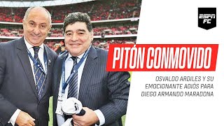 Osvaldo Ardiles totalmente conmovido por la muerte de Diego Maradona [upl. by Notak]