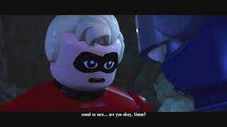 LEGO The Incredibles Level 10 Return to Nomanisan Island STORY [upl. by Atikaj823]