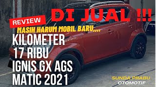 suzuki ignis gx ags tahun 2021 dijual mobil bekas kilometer rendah [upl. by Merissa713]