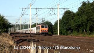 Une matinée sur la ligne SNCF ParisOrléans 25072009 [upl. by Gustavus854]