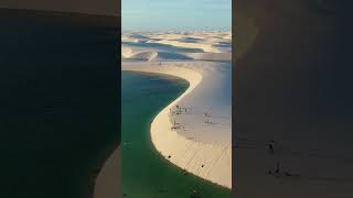 Lencois Maranhenses National Park Barreirinhas Brazil shorts [upl. by Ettenoj385]