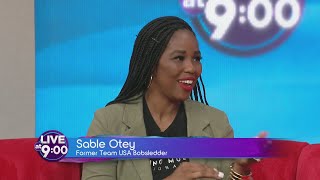 Former Olympic Team USA bobsledder Sable Otey Invites kids to upcoming sports camp [upl. by Belak960]