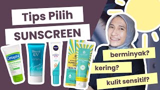 Tips Pilih Sunscreen Sesuai Jenis Kulit Pemula Wajib Nonton  dr Vania Utami [upl. by Bausch]