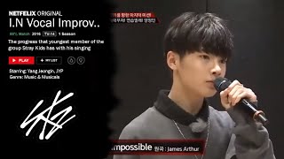 Jeongin Stray Kids Vocal Improvement  netfelix [upl. by Celestia]