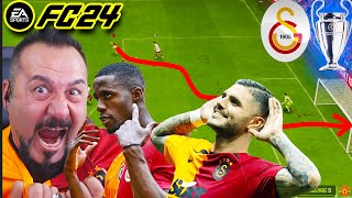 GALATASARAY HİLE AÇTI MANCHESTER UNITEDGALATASARAY ŞAMPİYONLAR LİGİ EA FC 24 [upl. by Grew]