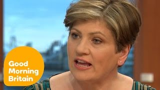 Emily Thornberry Says The Media Ignored Labour  Good Morning Britain [upl. by Pedaias]