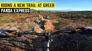 Riding A New Trail At Greer  MTB Vlog 040 [upl. by Gemoets]