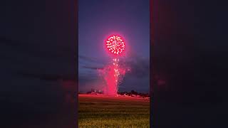 Canada Day fireworks kindersley Saskatchewan 2024 [upl. by Naie]