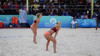 Voleibol de Playa Femenil  Chetumal  27 de Octubre 2018  Brasil vs Canadá 3  1 [upl. by Naget19]