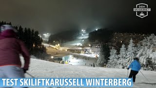 Test Skiliftkarussell Winterberg Reportage [upl. by Bohannon]