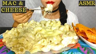 ASMRBEST CHEESIEST MAC AND CHEESE MUKBANG EATING SOUNDS NO TALKING CREAMY MACARONI AND CHEESE [upl. by Alva]