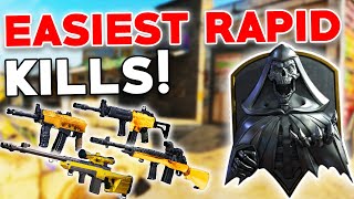 EASIEST WAY TO GET RAPID KILLS  PSYCHEDELIC CAMO GUIDE COD COLD WAR [upl. by Audley]