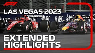 Extended Race Highlights  2023 Las Vegas Grand Prix [upl. by Alathia]