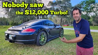 I Bought a Broken Porsche at auction Hiding a 12000 Turbo Kit and Fixed it for 23 [upl. by Smail]