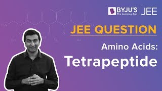 Question on Tetrapeptide  Amino Acids  JEE Question  Chemistrty [upl. by Ennahgem]