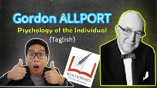 Gordon ALLPORT  Personality of Individual  DISPOSITIONAL Theory  Theories of Personality Taglish [upl. by Ravi]