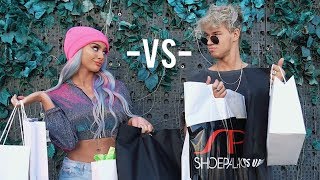 COUPLE STYLE SWAP  boyfriend and girlfriend buy each other hypebeast outfits  Kristen Hancher [upl. by Enylrac429]