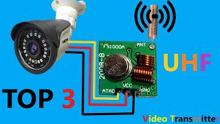 3 Magnificent Electronic Projects Made with 433 Mhz Transmitter Module [upl. by Eynenihc]