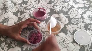 Beginners How to make your own Rose Powder Face Mask [upl. by Bigler]