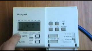 Honeywell ST6400C Timeswitch user instructions by AdvantageSW [upl. by Andrea]