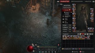 Diablo IV  Melting Lillith Rouge poison build [upl. by Matilde643]