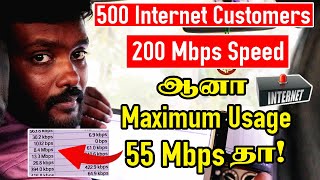 200 Mbps Speed But 55Mbps Only Maximum Usage  Internet Service Provider ISP  Anbu Tech [upl. by Frangos]