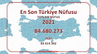 Türkiye’nin En Büyük 10 İli – En Son TÜİK Verileri 2022 [upl. by Eirlav]