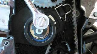 VW TDI engine timing belt tensioner  BHW Passat TDI and BRM Jetta TDI [upl. by Gibe]