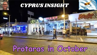 Protaras Strip in October  Still Going Strong [upl. by Alisia502]