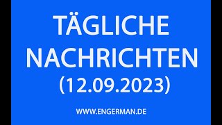 Tägliche Nachrichten  Schleppende Hilfe für Marokko [upl. by Aicatsanna]