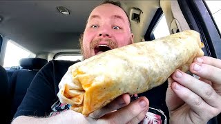 Brandons Sampler Platter Pariente Mix Campechano Burrito Food Truck Review [upl. by Stevena]