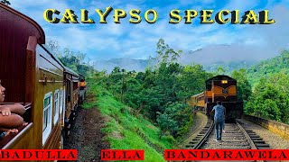 Calypso special Train  Timetable and Full Details  BadullaElla  Most scenic Train Ride Srilanka [upl. by Yrocal742]