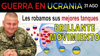 31 Ago Los ucranianos TENSAN LA CUERDA Los rusos HUYEN dejando atrás TANQUES INTACTOS [upl. by Viguerie]