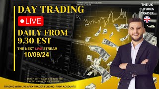 TRADING LIVE SampP 500 FUTURES MARKET [upl. by Mairb94]