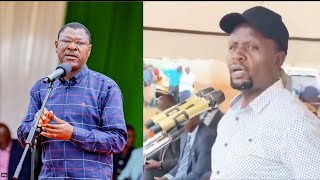 DRAMA as TransNzoia Governor NATEMBEYA Asks Luhyas to Stop Worshipping WETANGULA as quotPapa Wa Romaquot [upl. by Aknaib]