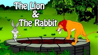 The Lion and the Rabbit  Grandpa Stories  English Moral Stories For Kids [upl. by Medorra]