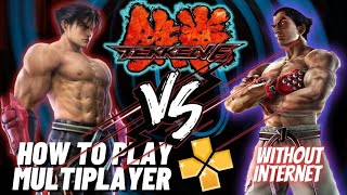 Tekken 6 ppsspp Multiplayer Tutorial 2023 [upl. by Airoled380]