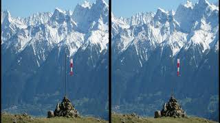 Septemberschnee in den Alpen Südtirol Prämajur  Watles 3D 4K Diaschau [upl. by Eiramllij779]