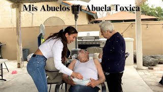 Un dia con mis abuelos  ft Mi Abuela Toxica con la peluquera [upl. by Richter944]