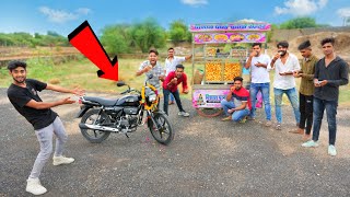 World Biggest Pani Puri Challenge  Winner Get New Bike [upl. by Chuch]