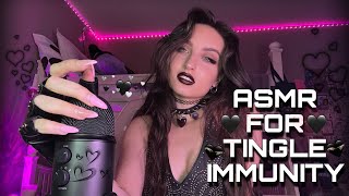 FAST amp AGGRESSIVE ASMR FOR TINGLE IMMUNITY🖤  Fabric Scratching Leather Sounds Mouth Sounds [upl. by Caia873]