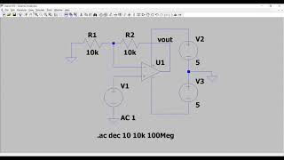 LTSPICE Tutorial  Simulating with the Universal Opamp Model [upl. by Wahkuna242]