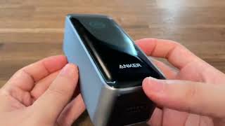 【Anker Prime Power Bank 20000mAh 200W】外観の動画（無音です） [upl. by Divad]